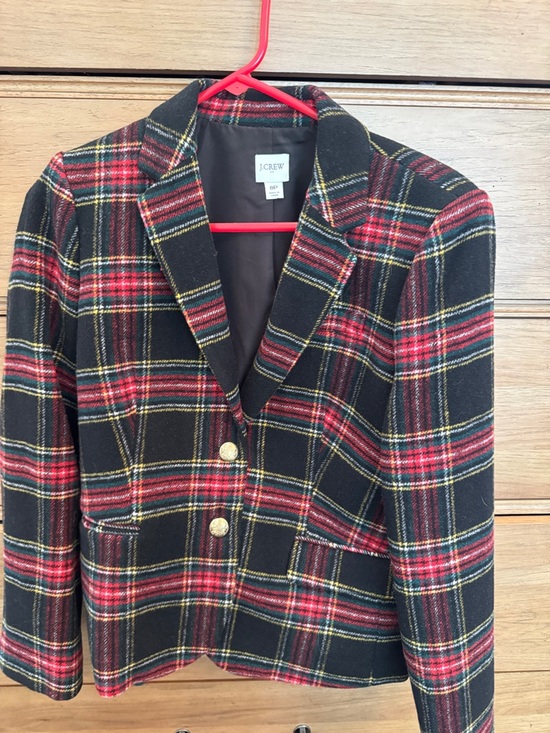 J. Crew Jackets & Blazers - J. Crew tartan plaid wool blazer